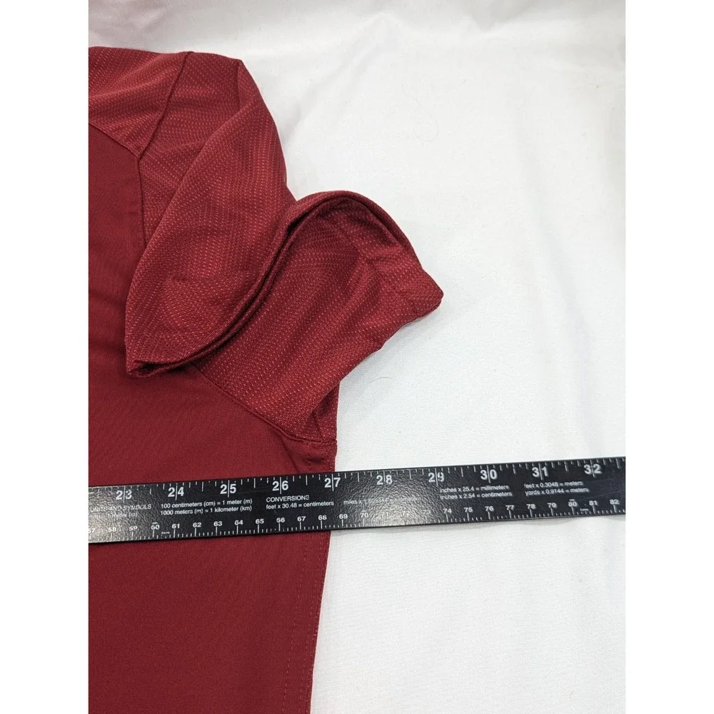 Oklahoma Sooners Shirt Mens 3XL Red NCAA Football Nike Dri Fit‎ Polo Performance